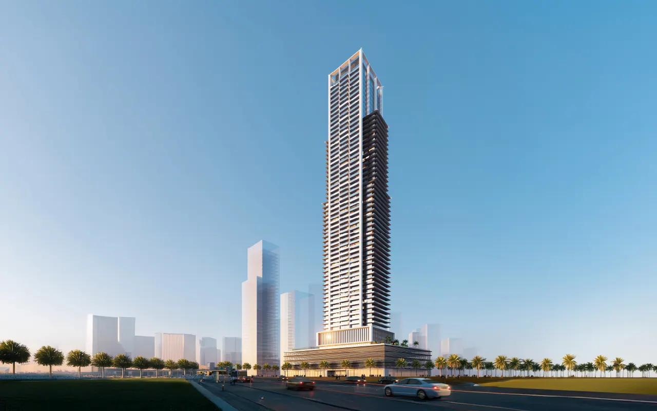 Auresta Tower architectural exterior render from Tiger Properties