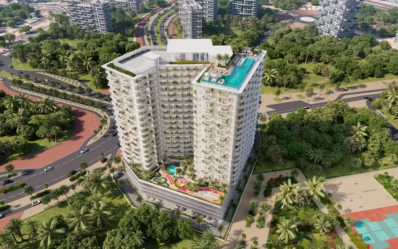 Cove Grand Residence by Imtiaz architectural exterior render from Imtiaz Developments