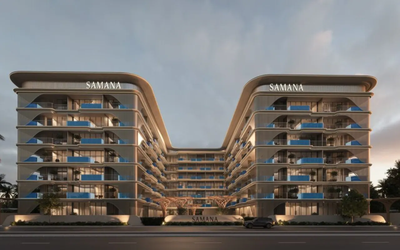 Samana Imperial Garden architectural exterior render from SAMANA Developers