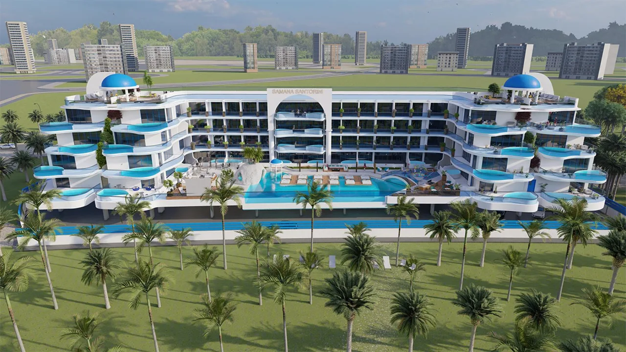 Samana Santorini, developer render