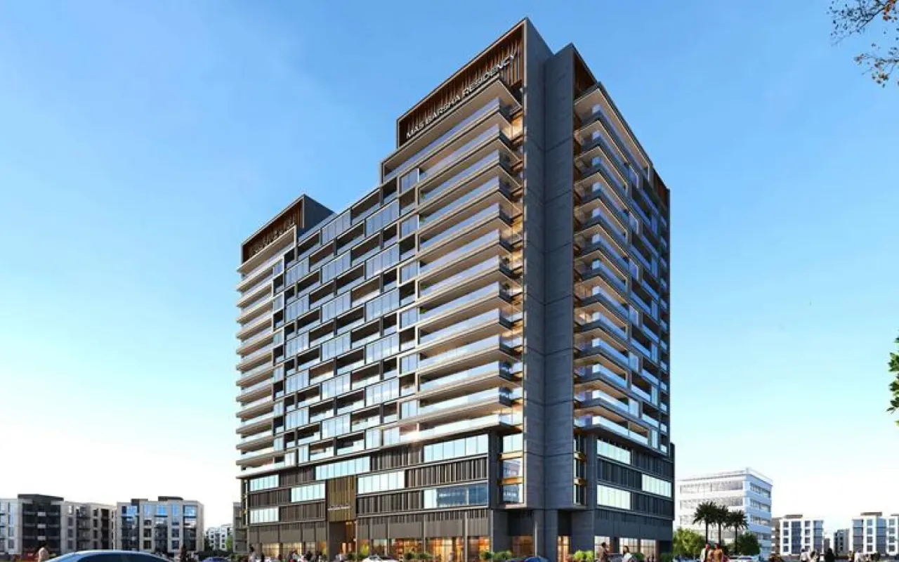 MAS Barsha Residency by Revi Realty, developer render of the exterior