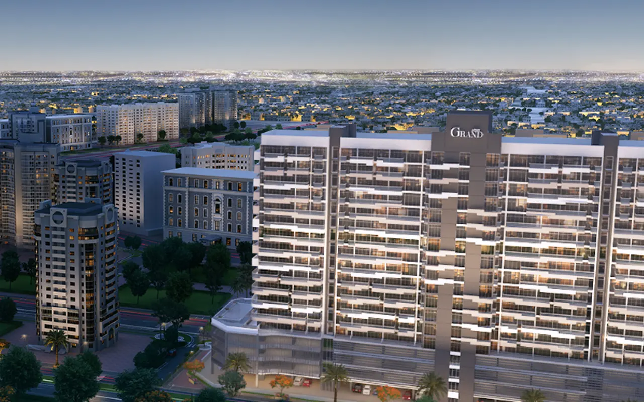Azizi Grand, developer architectural render