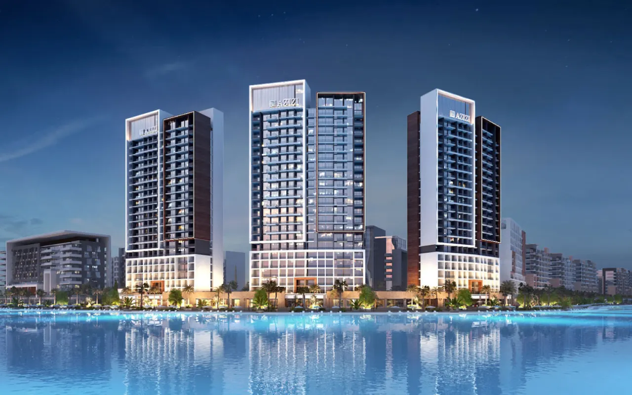 Azizi Riviera Beachfront, developer architectural render