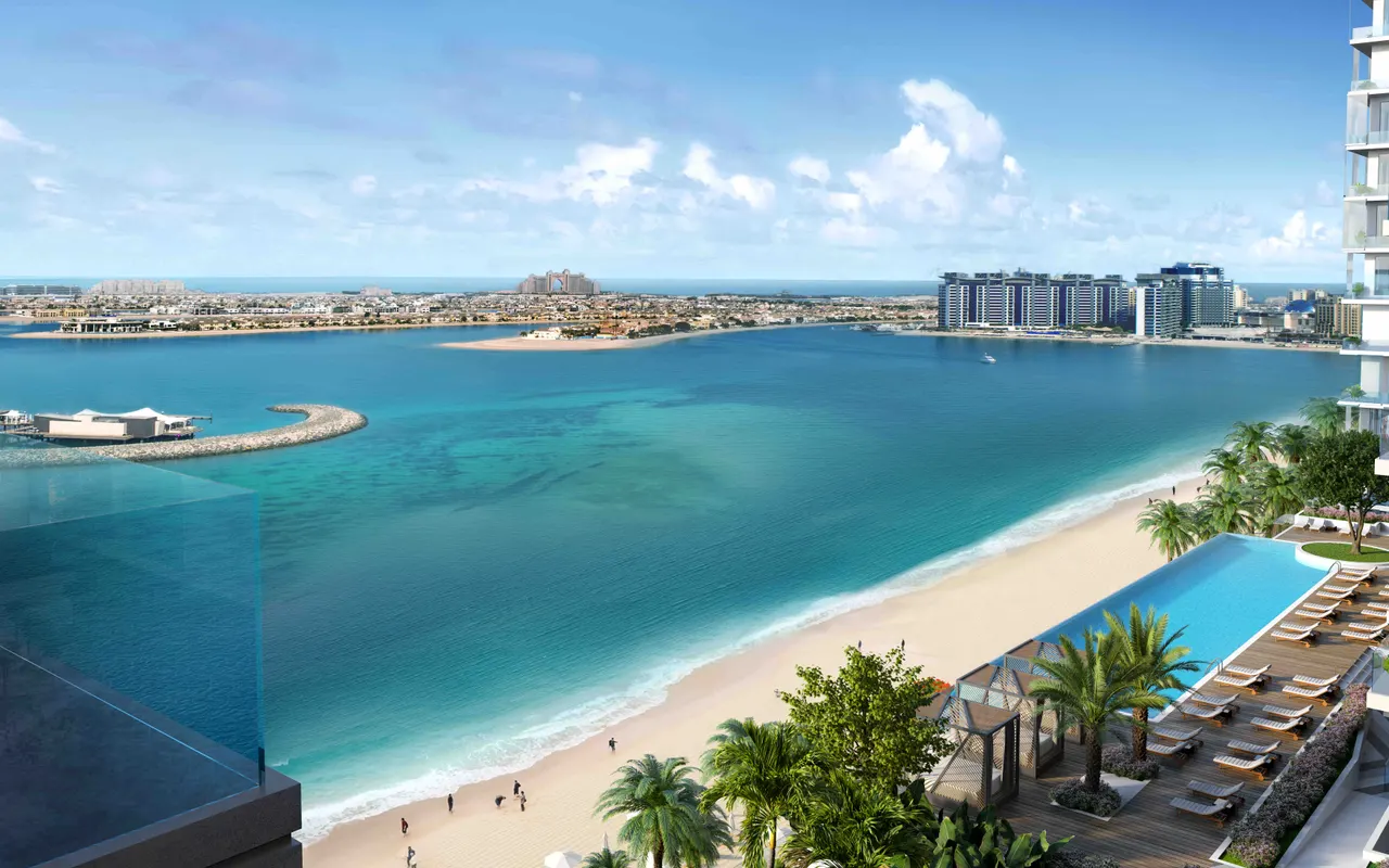 Beach Isle, developer project visualisation from Emaar
