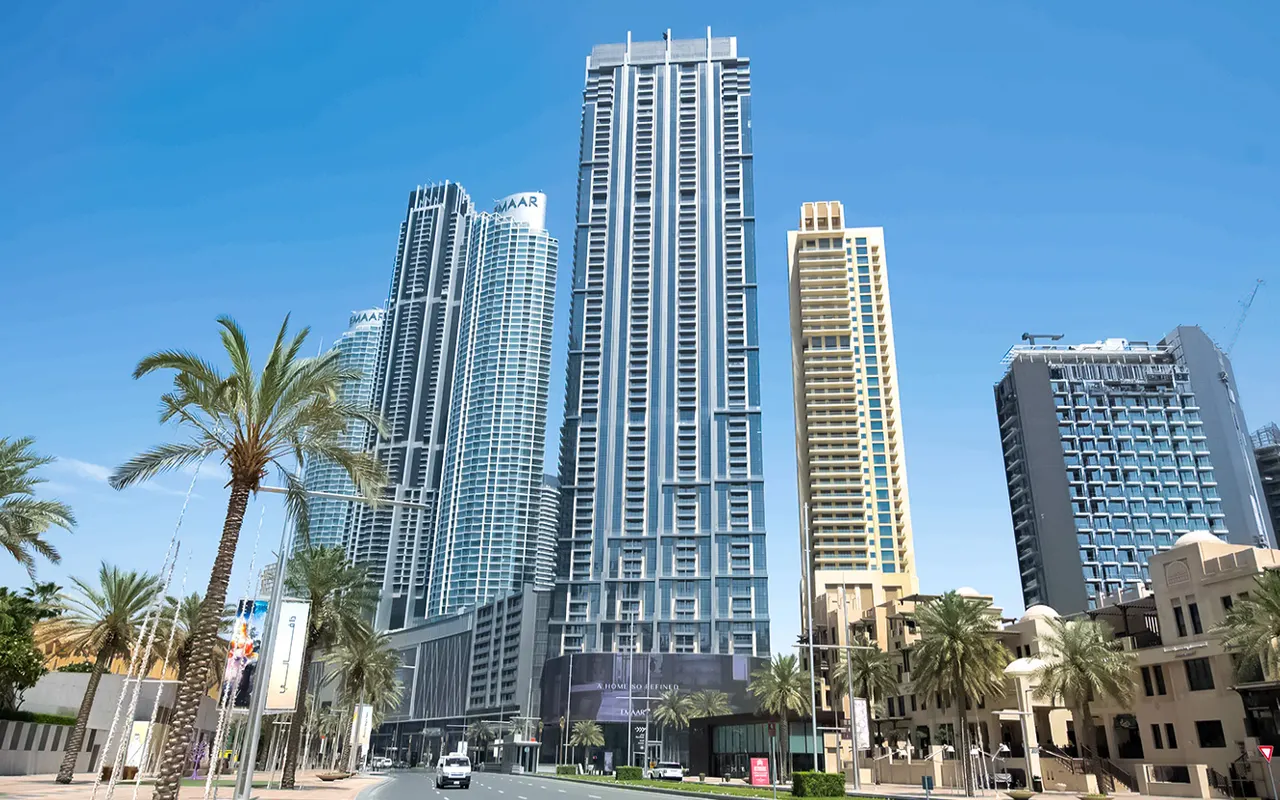 Boulevard Point, developer project visualisation from Emaar