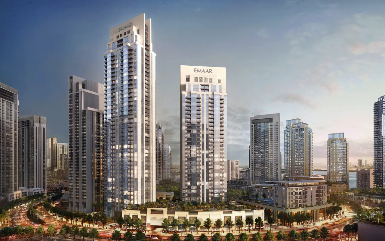 Creek Rise, developer project visualisation from Emaar