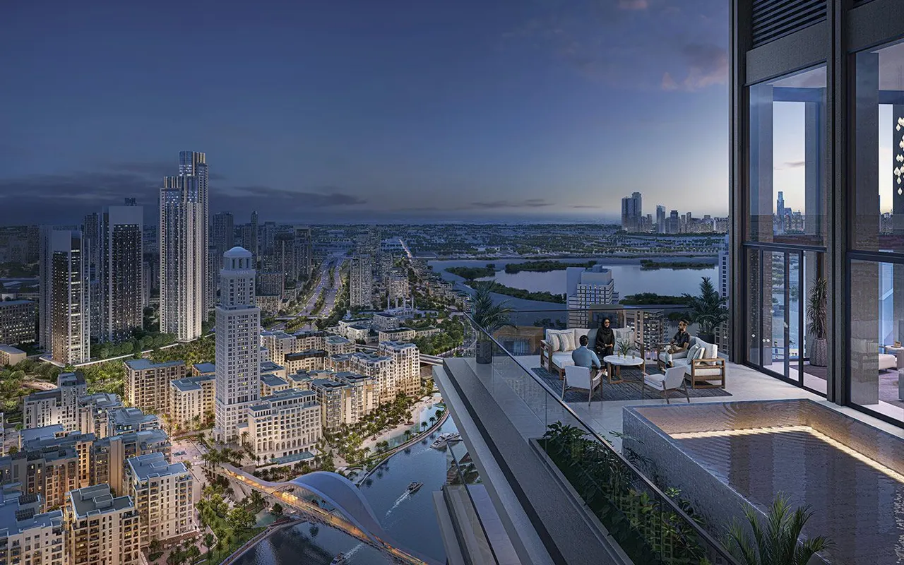 Creek Waters, developer project visualisation from Emaar