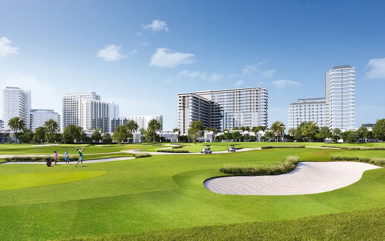 Golf Grand, developer project visualisation from Emaar