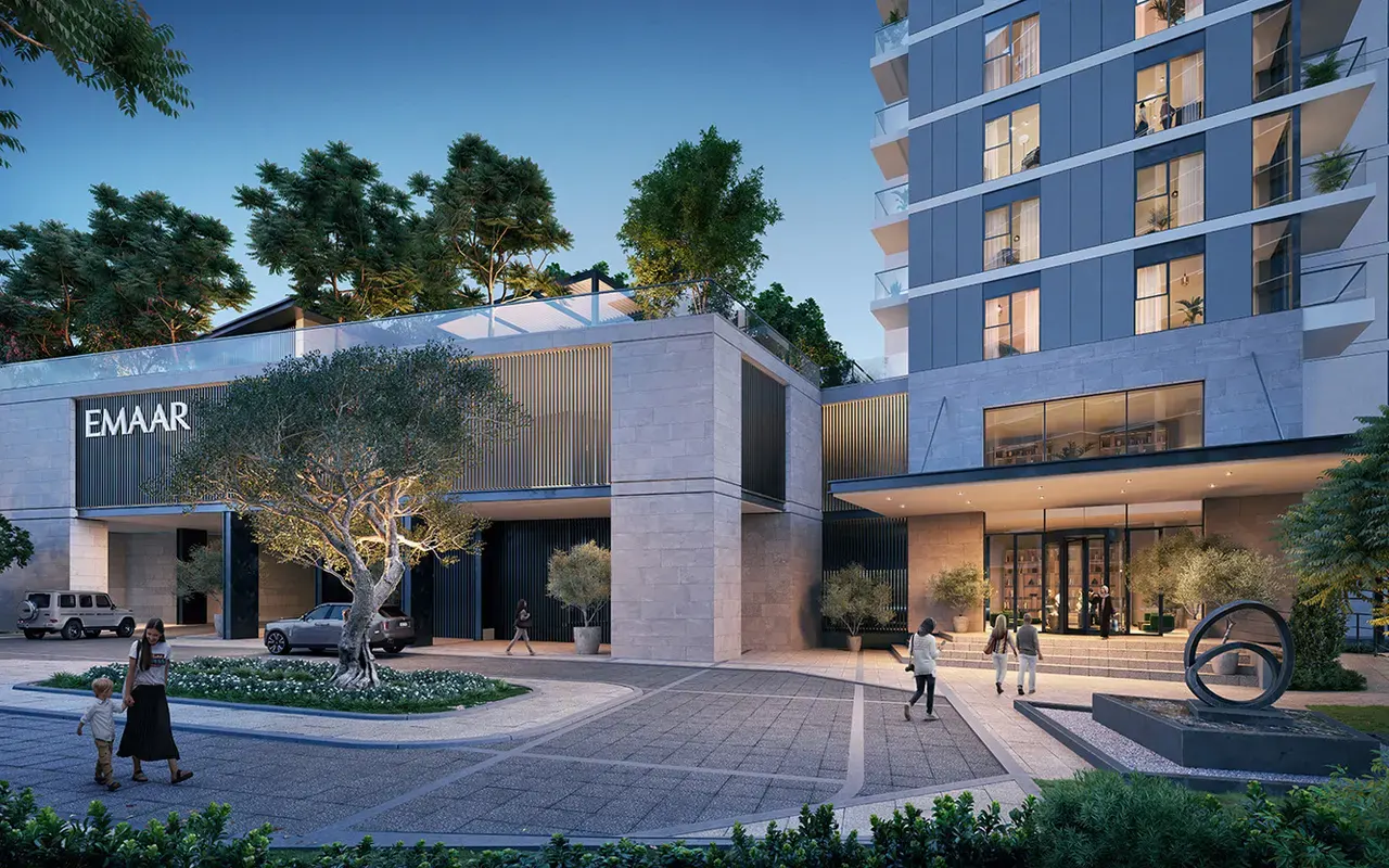 Golf Hillside, developer project visualisation from Emaar