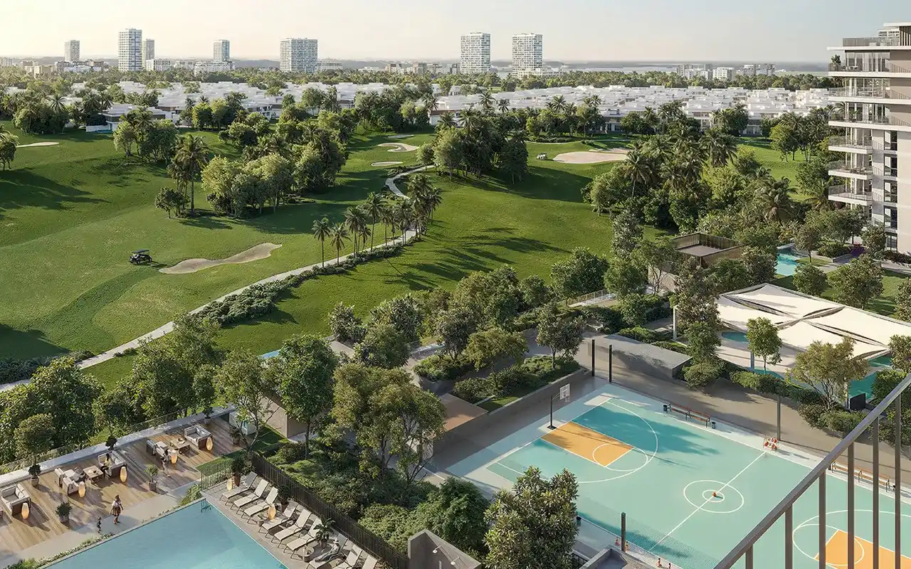 Golf Point, developer project visualisation from Emaar