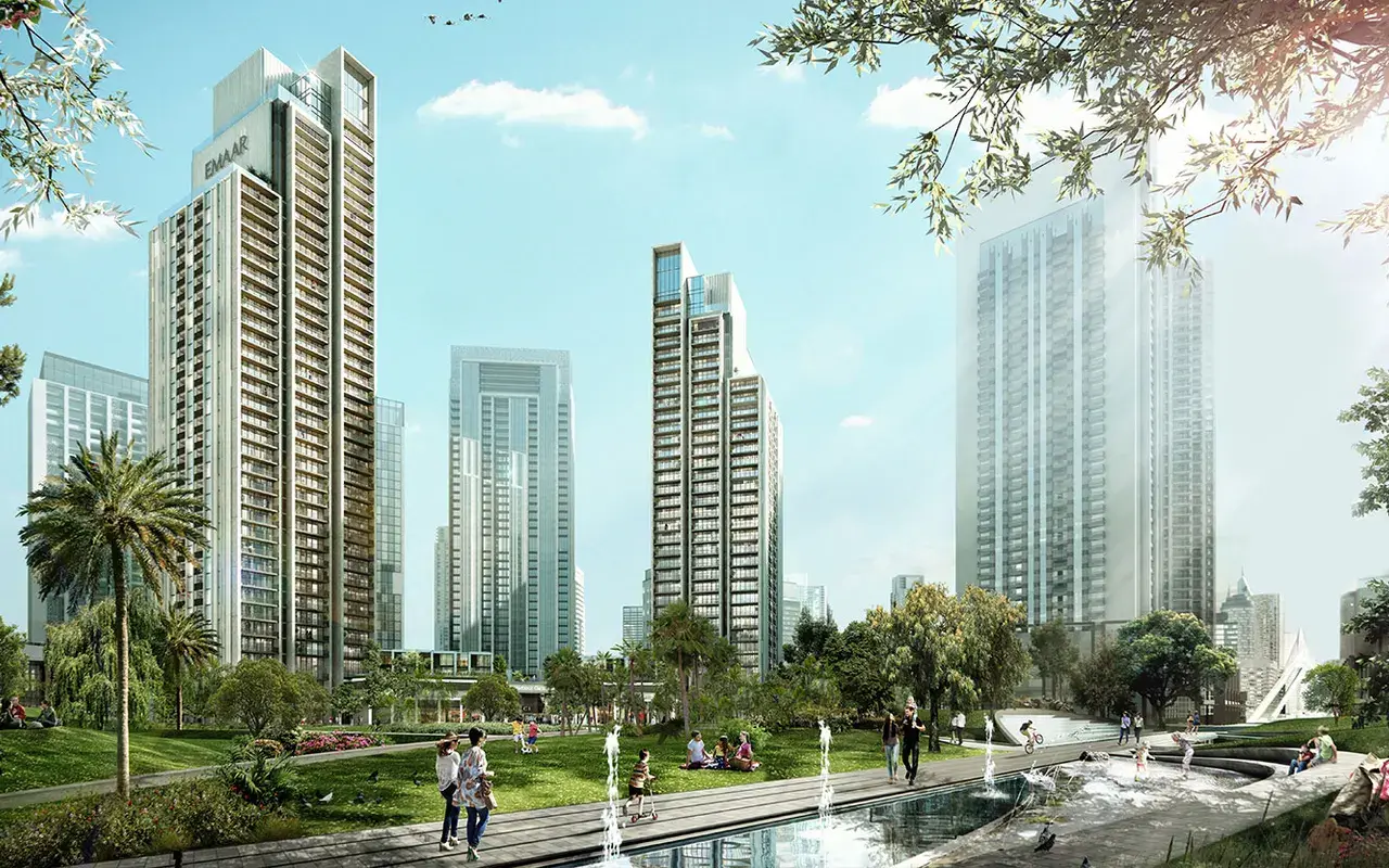 Harbour Gate, developer project visualisation from Emaar