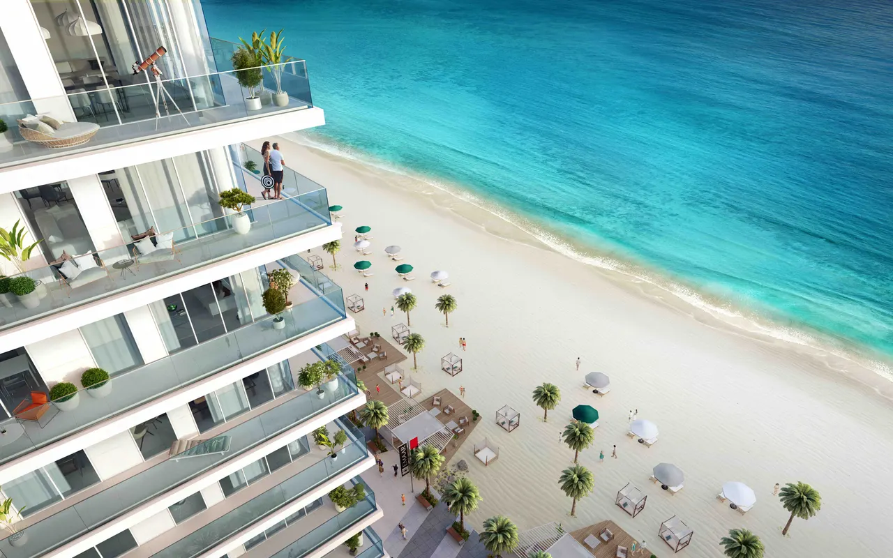 Sunrise Bay, developer project visualisation from Emaar