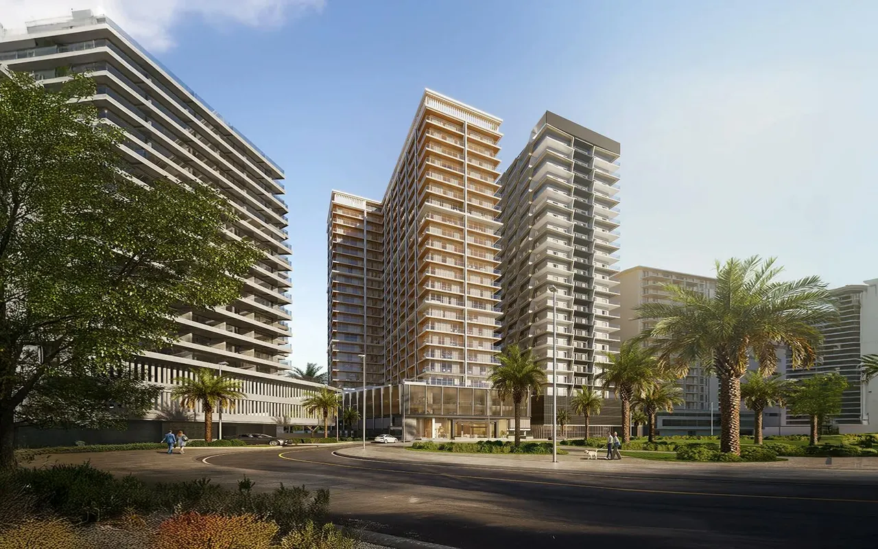 Binghatti Starlight architectural exterior render by Binghatti