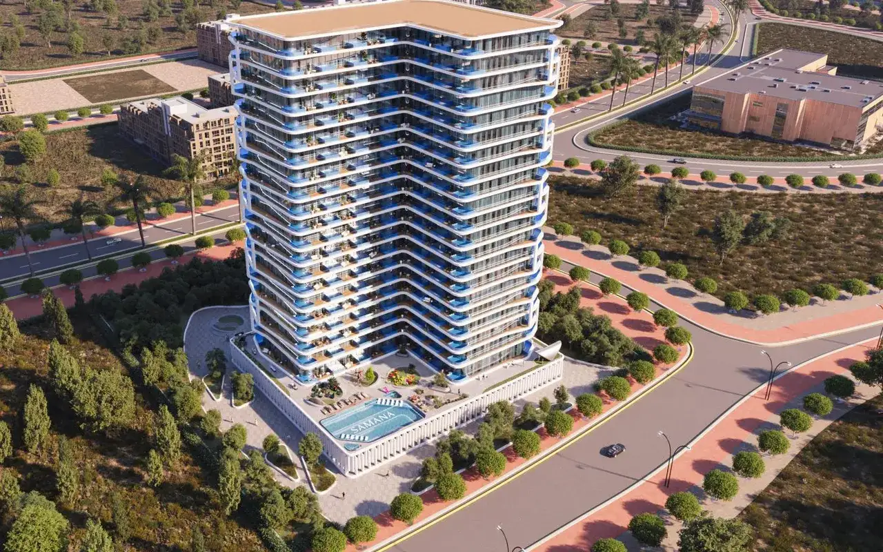 Samana Ibiza, developer architectural render from SAMANA
