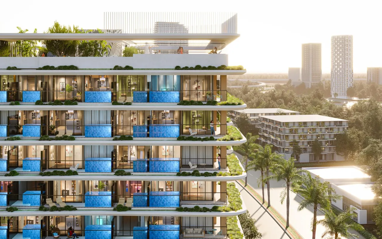 Samana Park Meadows, developer architectural render from SAMANA