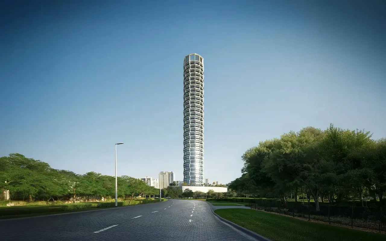 Binghatti Circle architectural exterior, developer render from Binghatti